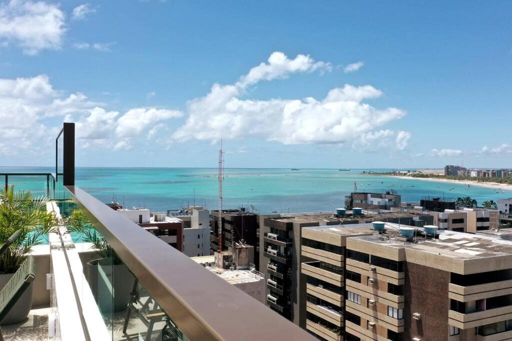 Smart Stay 1103 Na Praia De Ponta Verde - Piscina - Academia - Ar Na Sala - Coworking - A 200M Da Praia Maceió Kültér fotó