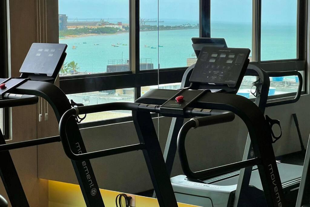 Smart Stay 1103 Na Praia De Ponta Verde - Piscina - Academia - Ar Na Sala - Coworking - A 200M Da Praia Maceió Kültér fotó