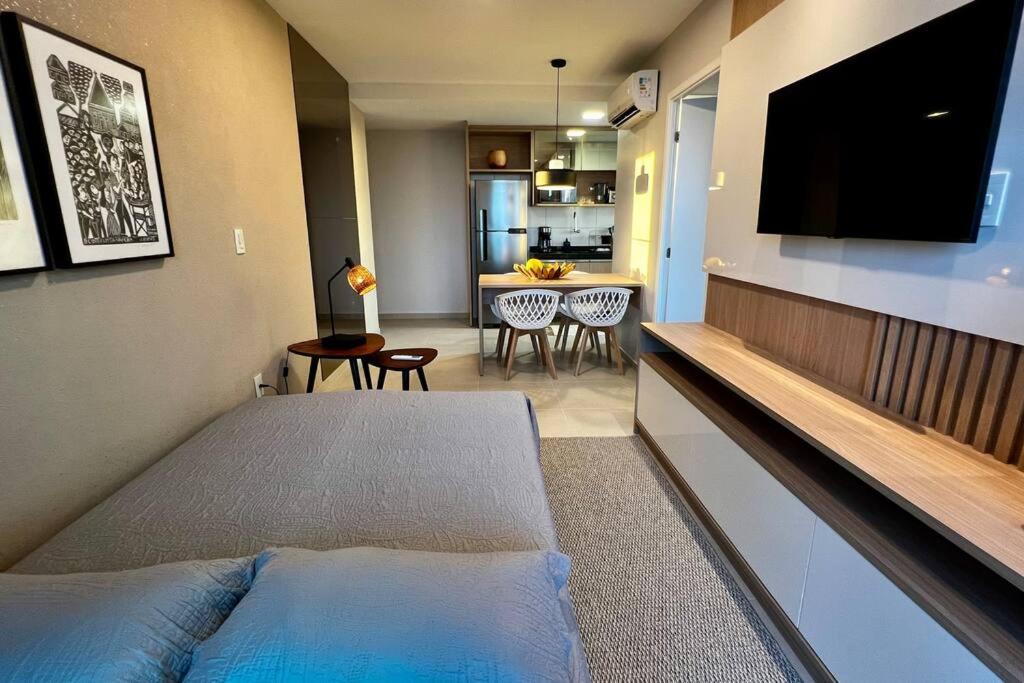 Smart Stay 1103 Na Praia De Ponta Verde - Piscina - Academia - Ar Na Sala - Coworking - A 200M Da Praia Maceió Kültér fotó