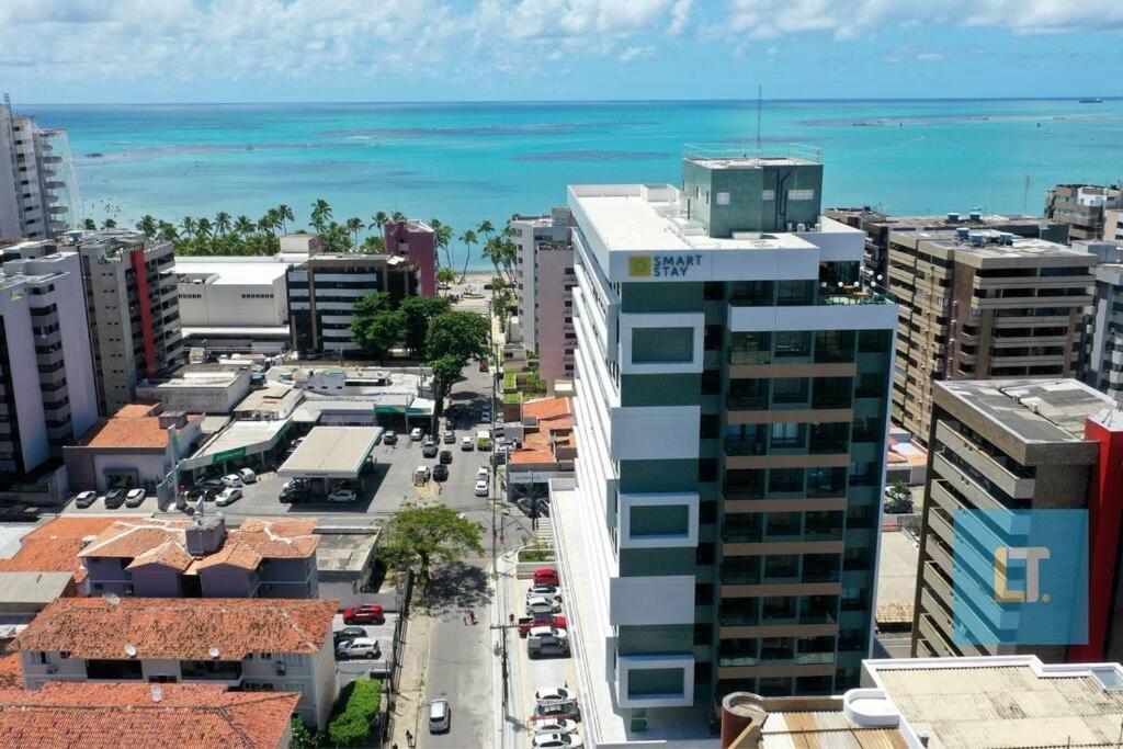 Smart Stay 1103 Na Praia De Ponta Verde - Piscina - Academia - Ar Na Sala - Coworking - A 200M Da Praia Maceió Kültér fotó