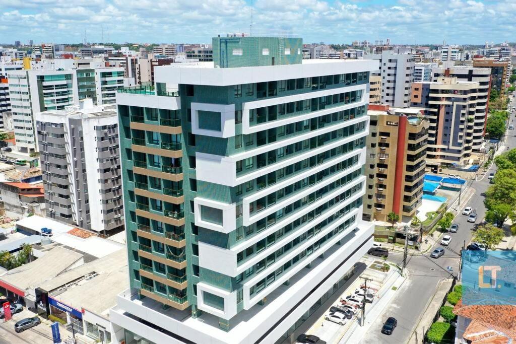 Smart Stay 1103 Na Praia De Ponta Verde - Piscina - Academia - Ar Na Sala - Coworking - A 200M Da Praia Maceió Kültér fotó